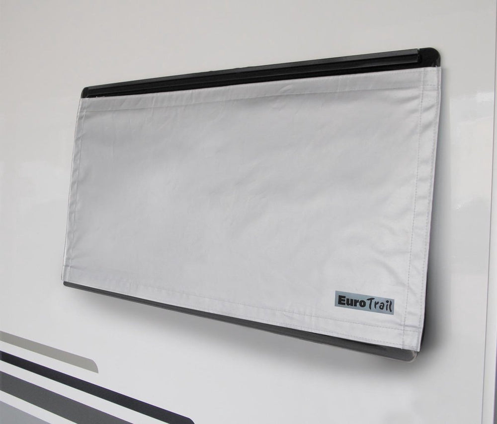 raambekleding 120 x 60 cm polyester grijs