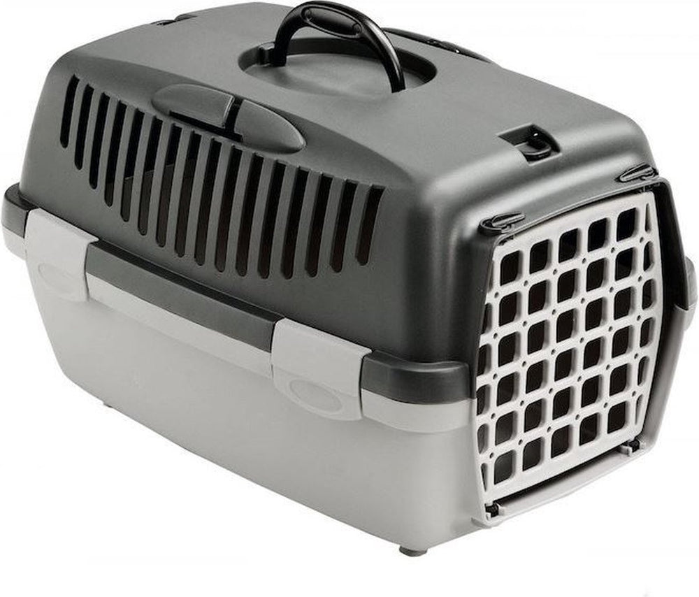 Stefanplast carrier 281240 anthracite plastic light grey