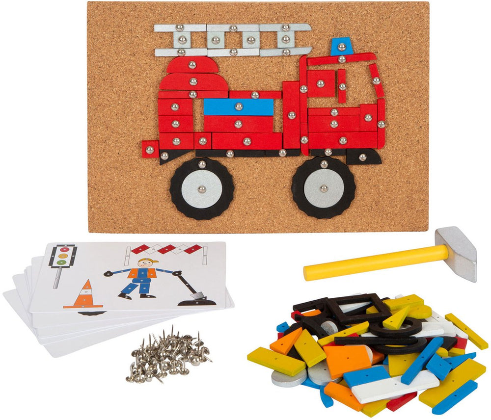 Small Foot - Hammering city vehicles