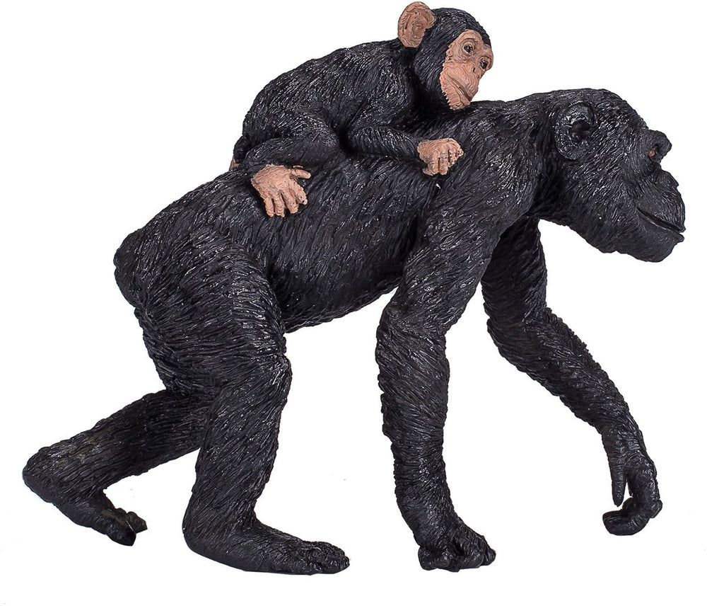 Mojo wildlife chimpansee met baby - 387264