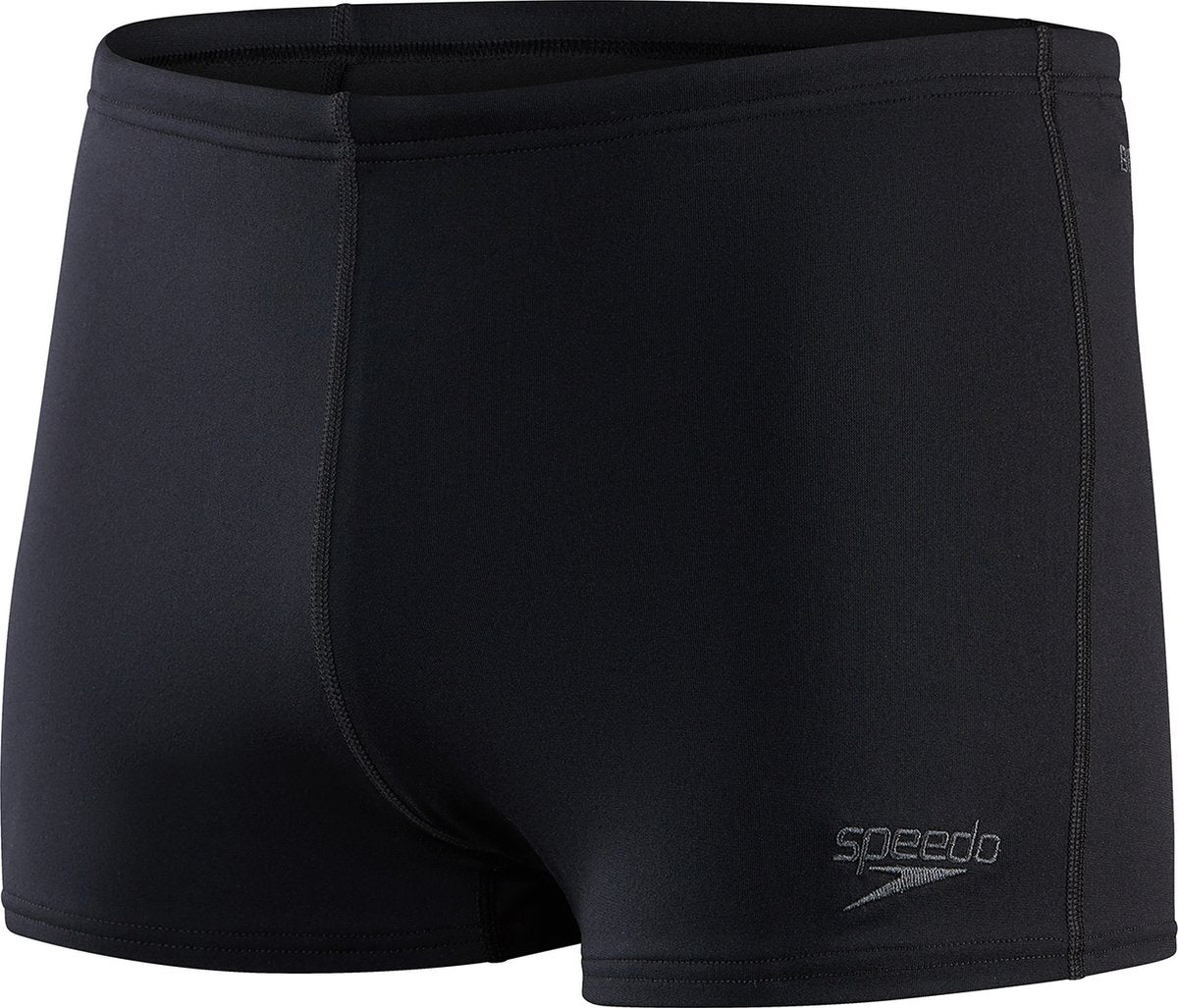 Speedo endurance+ aquashort heren - strakke zwemshort heren - chloorbestendige zwembroek mannen - kleurvaste sportzwembroek heren - zwart - xxl