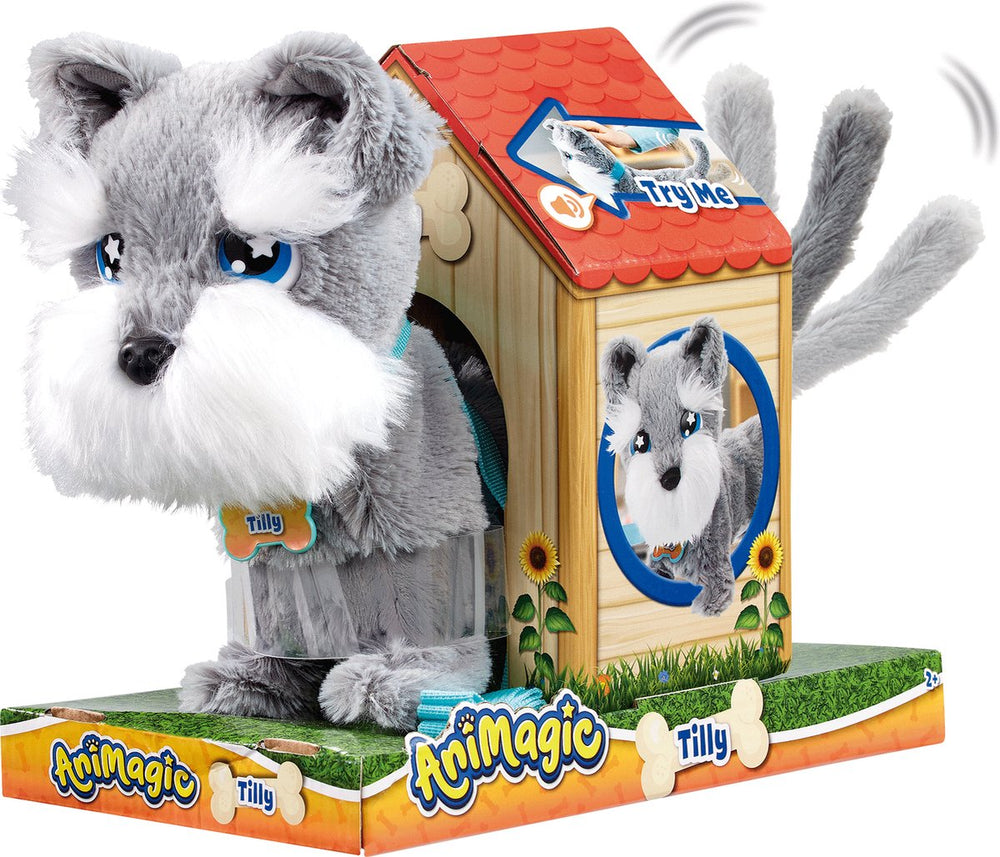 Animagische Tilly Terrier Hond Interactieve Knuffel