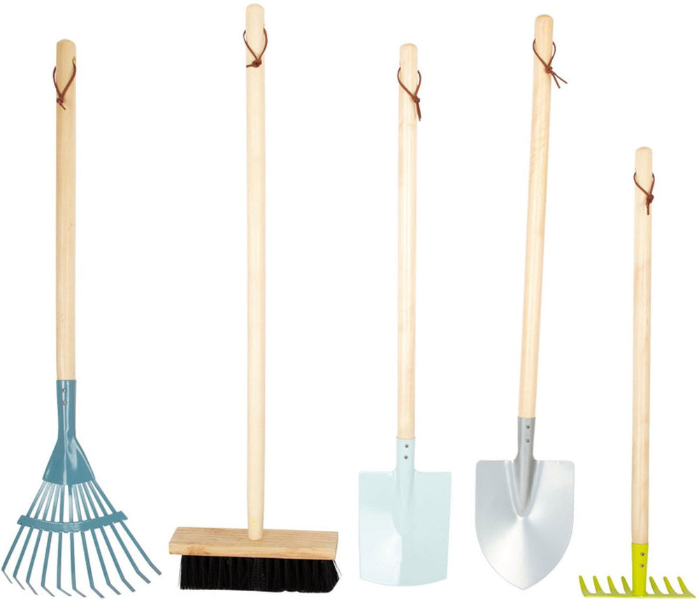 Small foot - wooden children's garden tools, 8 pcs.