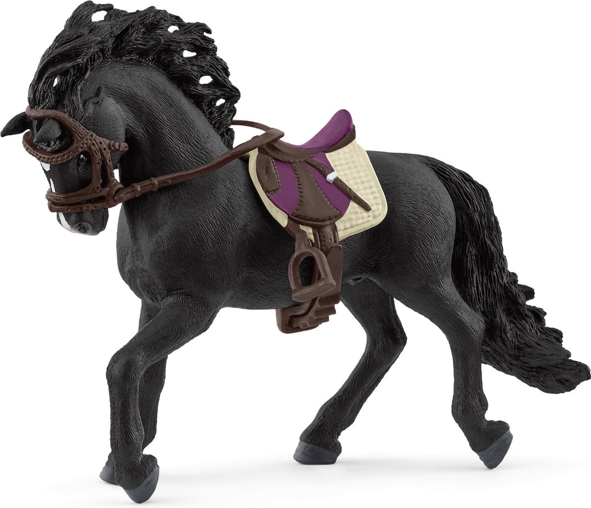 Schleich paardenclub pura raza espanola hengst met accessoires 42707