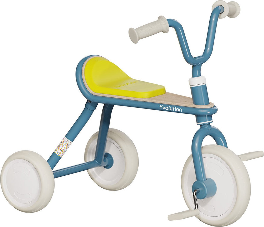 Yvolution - driewieler - classic trike - blauw