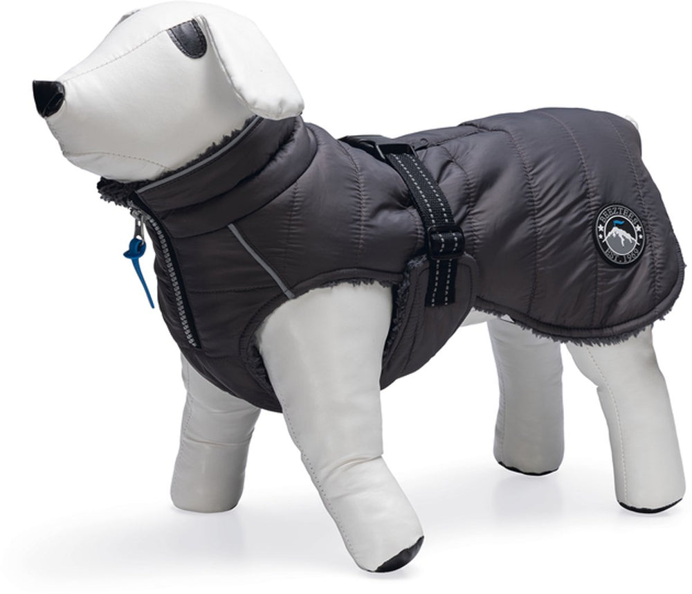 Beeztees bobby - hondenjas - grijs - 32 cm