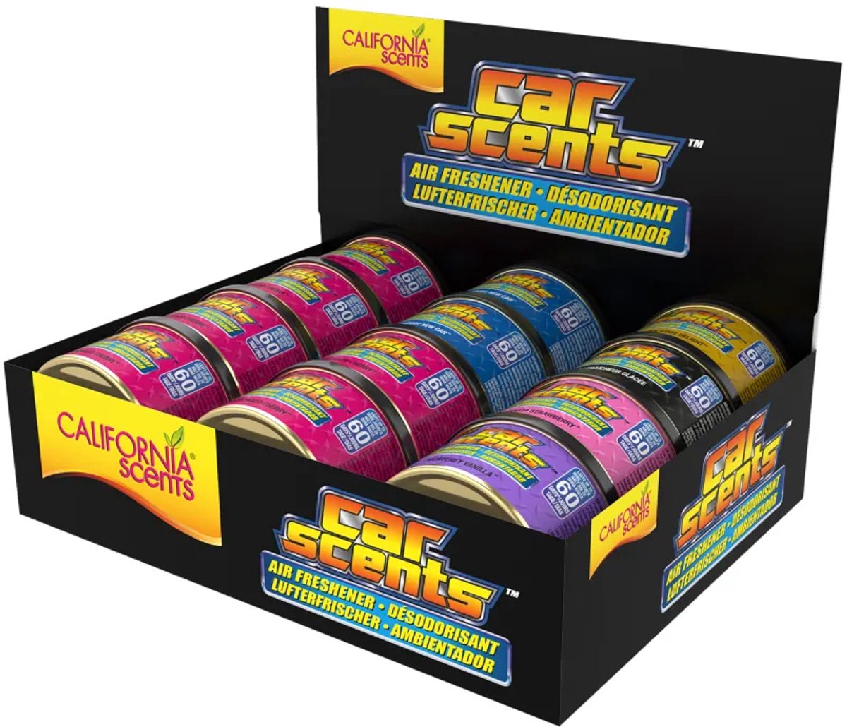 California scents cs carscents assorti display 12 st.