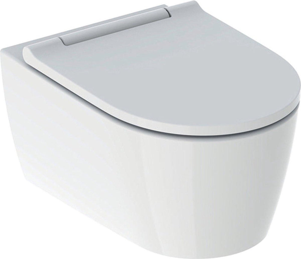 Geberit one pack wandcloset - diepspoel - turboflush - 37x54cm - closetzitting - designafdekking wit - keratect - wit glans