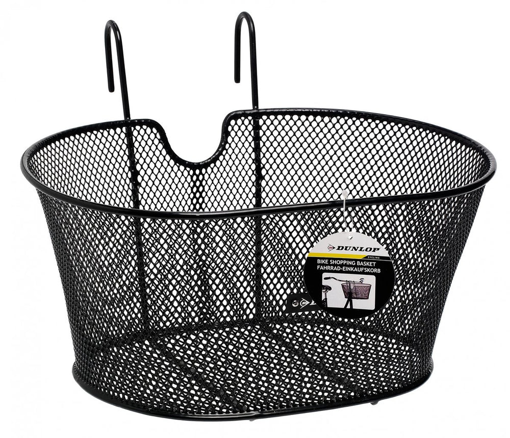Dunlop fietsmand zwart - 12 liter
