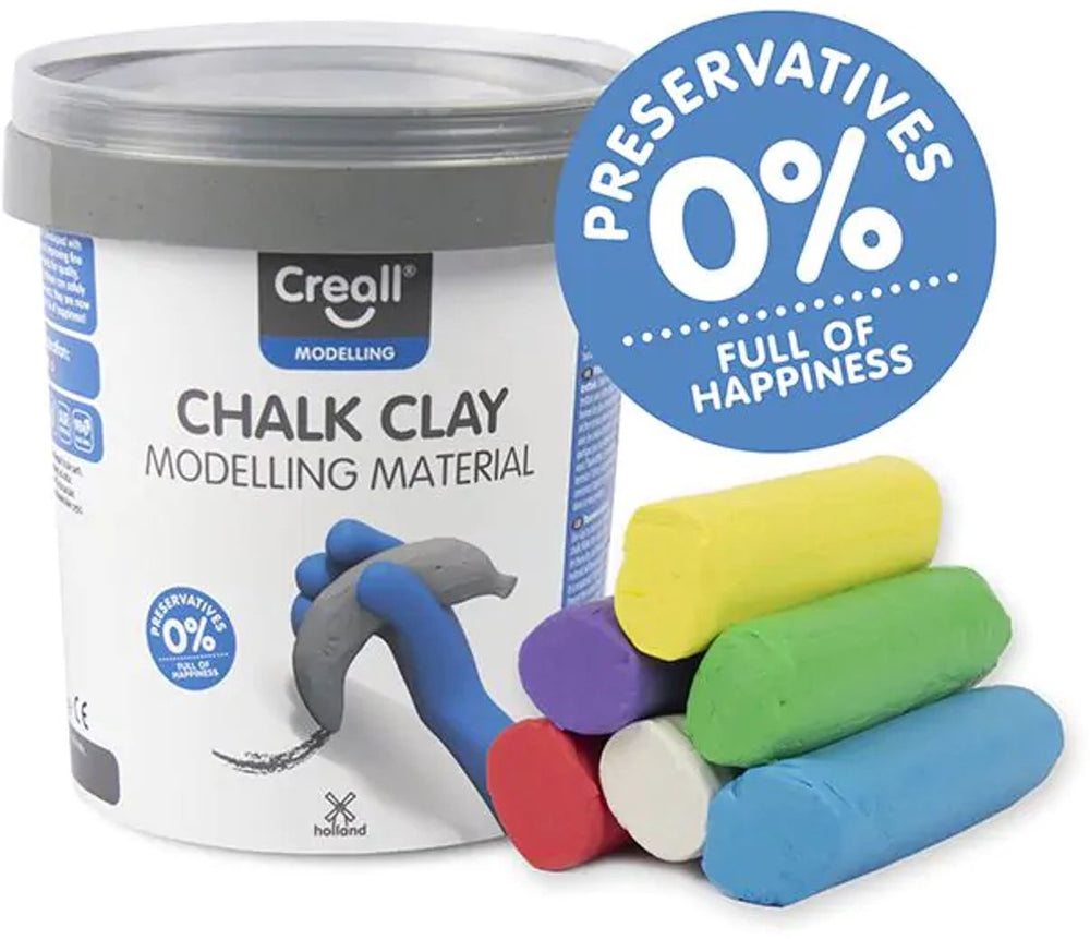 Creall stoepkrijt - boetseerklei - 750gram