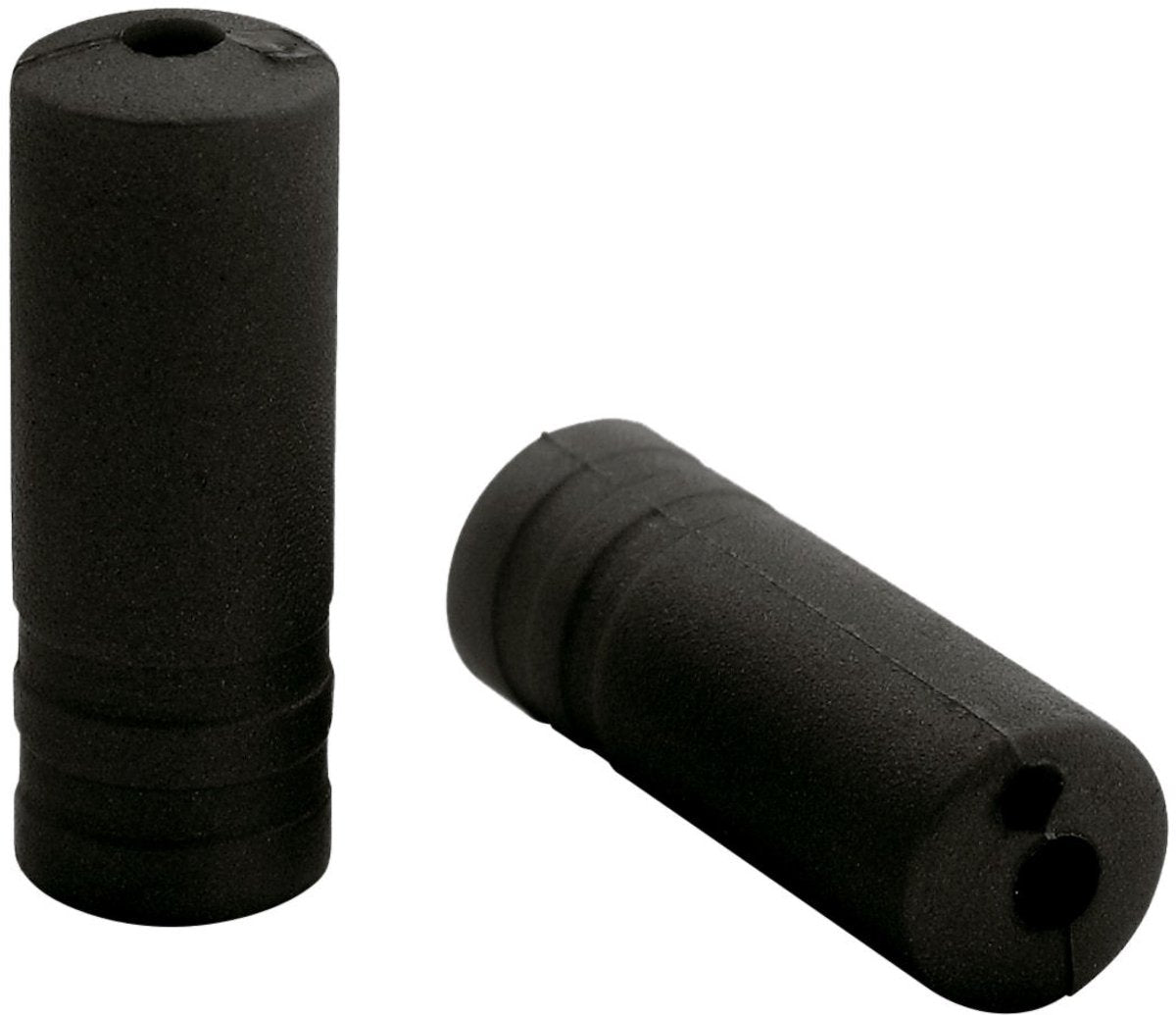 ds Elvedes cable end cap 4.3mm PVC bk (150)