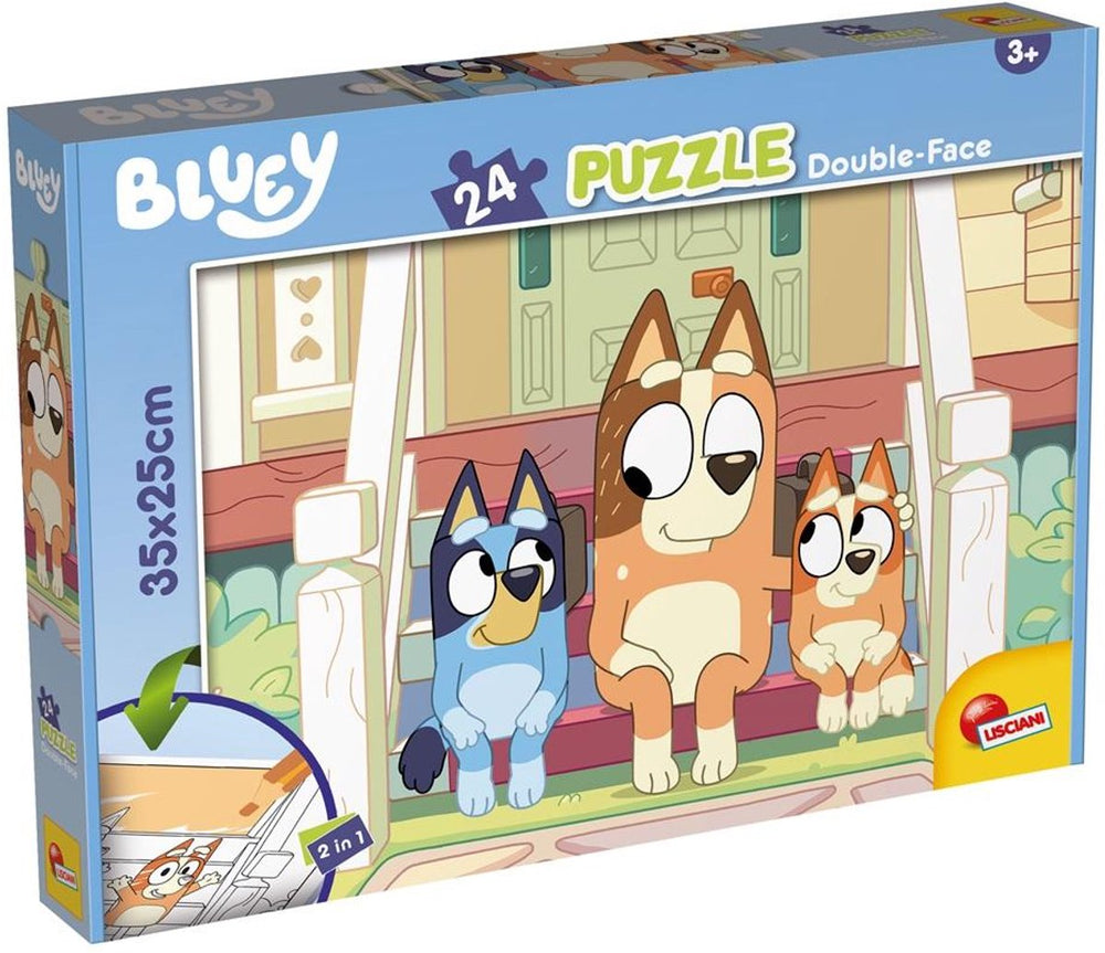 Lisciani bluey puzzle df-mplus 24 mr monkey jocks