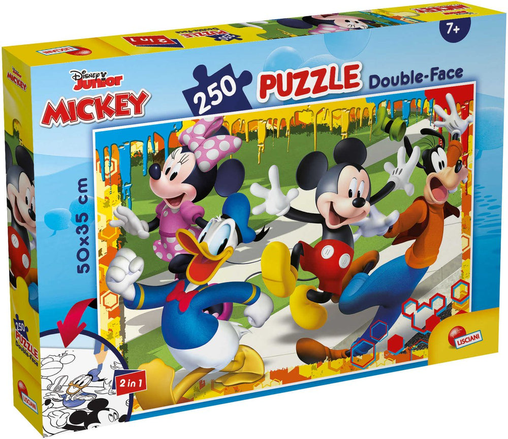 Lisciani puzzle df plus 250 mickey mouse