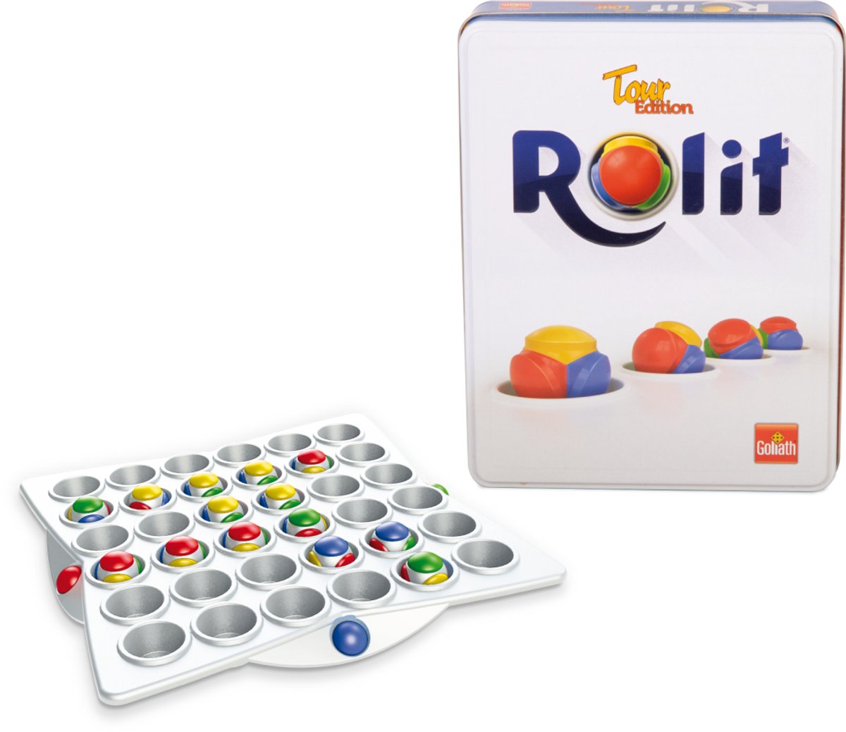 Goliath Games Rolit Tour Edition in blik
