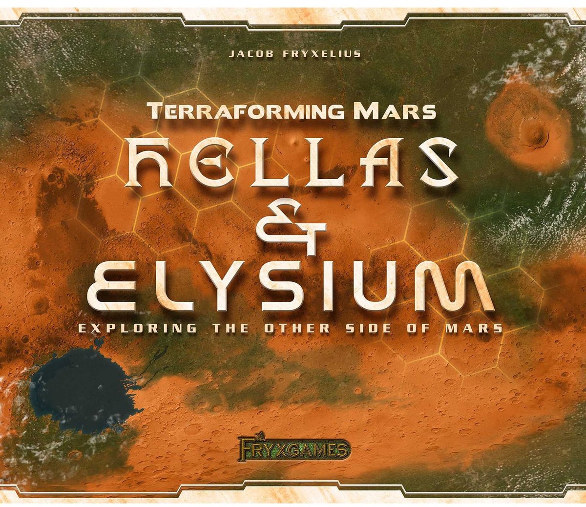 Stronghold games terraforming mars: hellas elysium - engelstalige uitbreiding - bordspel