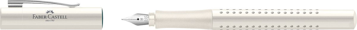 Faber-castell vulpen - grip 2010 - m - harmony coconut milk - fc-140820