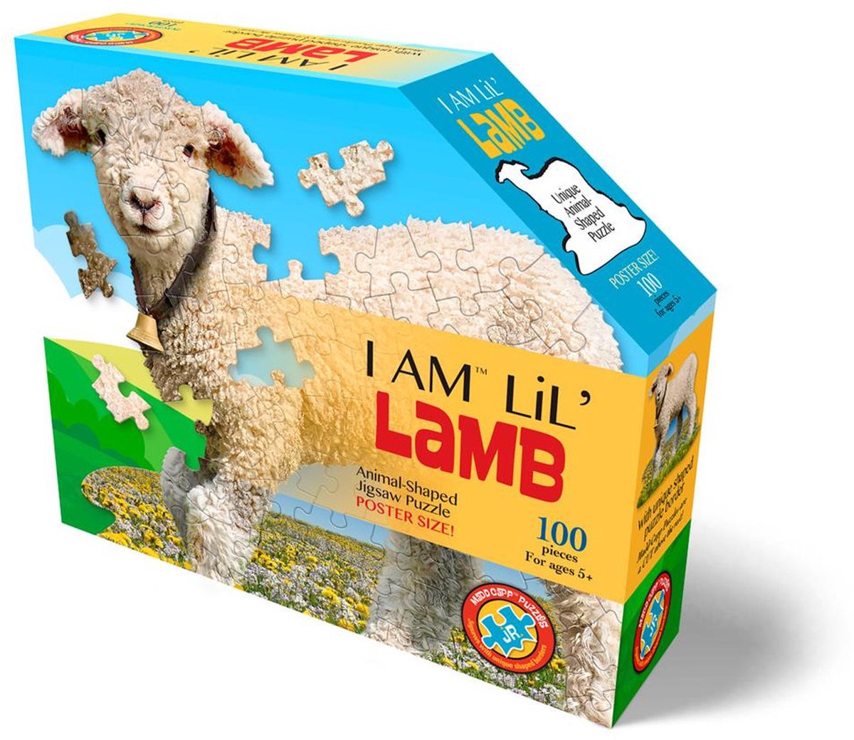 Madd capp legpuzzel lamb karton 76 x 61 cm 100 stukjes