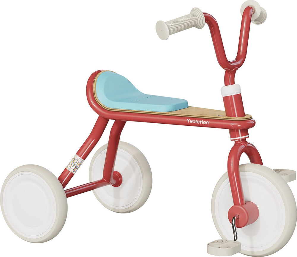 Yvolution - driewieler - classic trike - rood