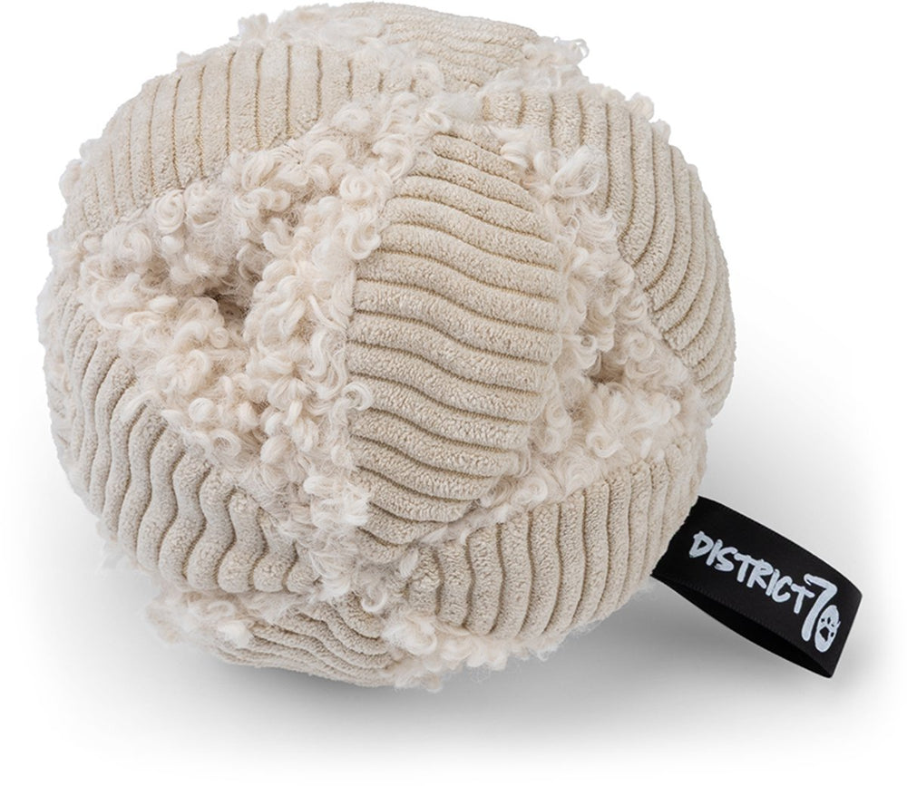 District 70 bobby – snuffelbal voor honden | stimuleert speurgedrag mentale uitdaging – merengue – small ø13 cm