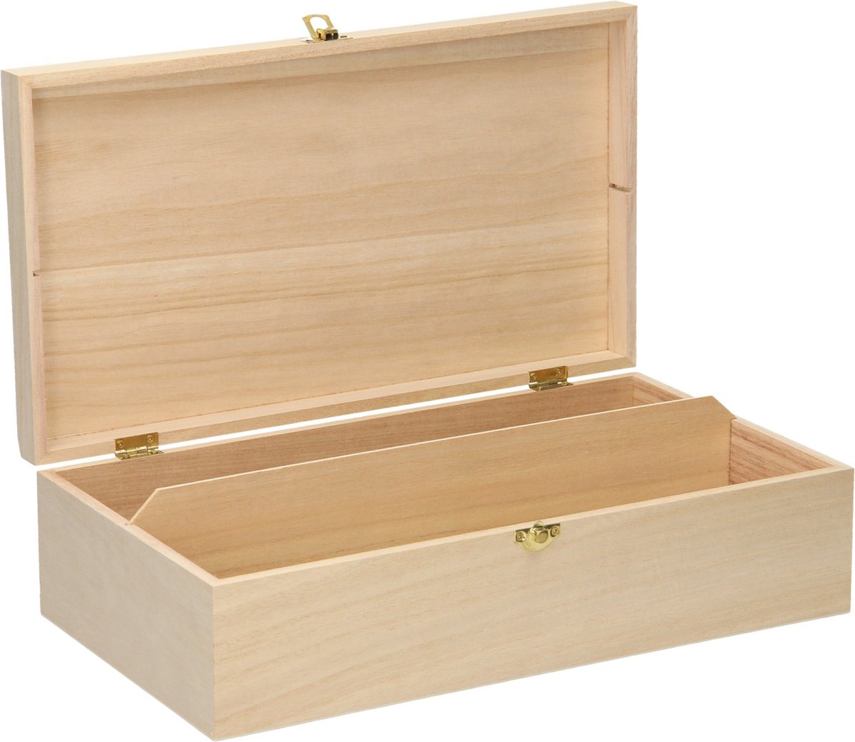 Playwood decorates your wooden wine box - 2 bottles