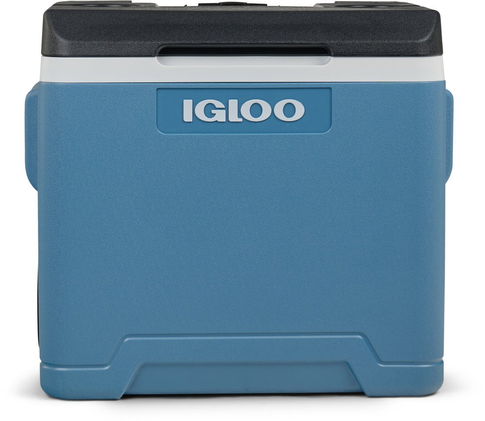 Igloo - ip42 - passieve koelbox - 42 liter - blauw - met wielen