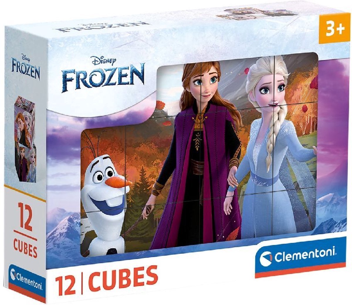Clementoni blokpuzzel bevroren, 12st.