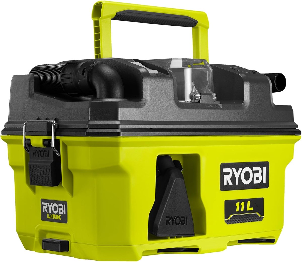 Ryobi one+ serie - droge en natte stofzuiger - 18v - 11l - hepa filter