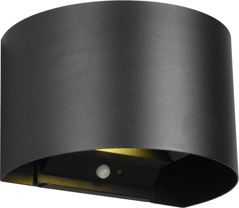 Rl live your light reality talent - wandlamp - zwart mat - incl. 2x smd 1w - oplaadbaar - draadloos - beweginssensor - schemeringssensor - accuvoeding - buitenverlichting - ip44