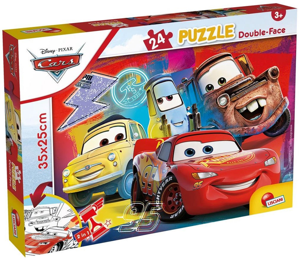 Lisciani disney puzzle df m-plus 24 cars