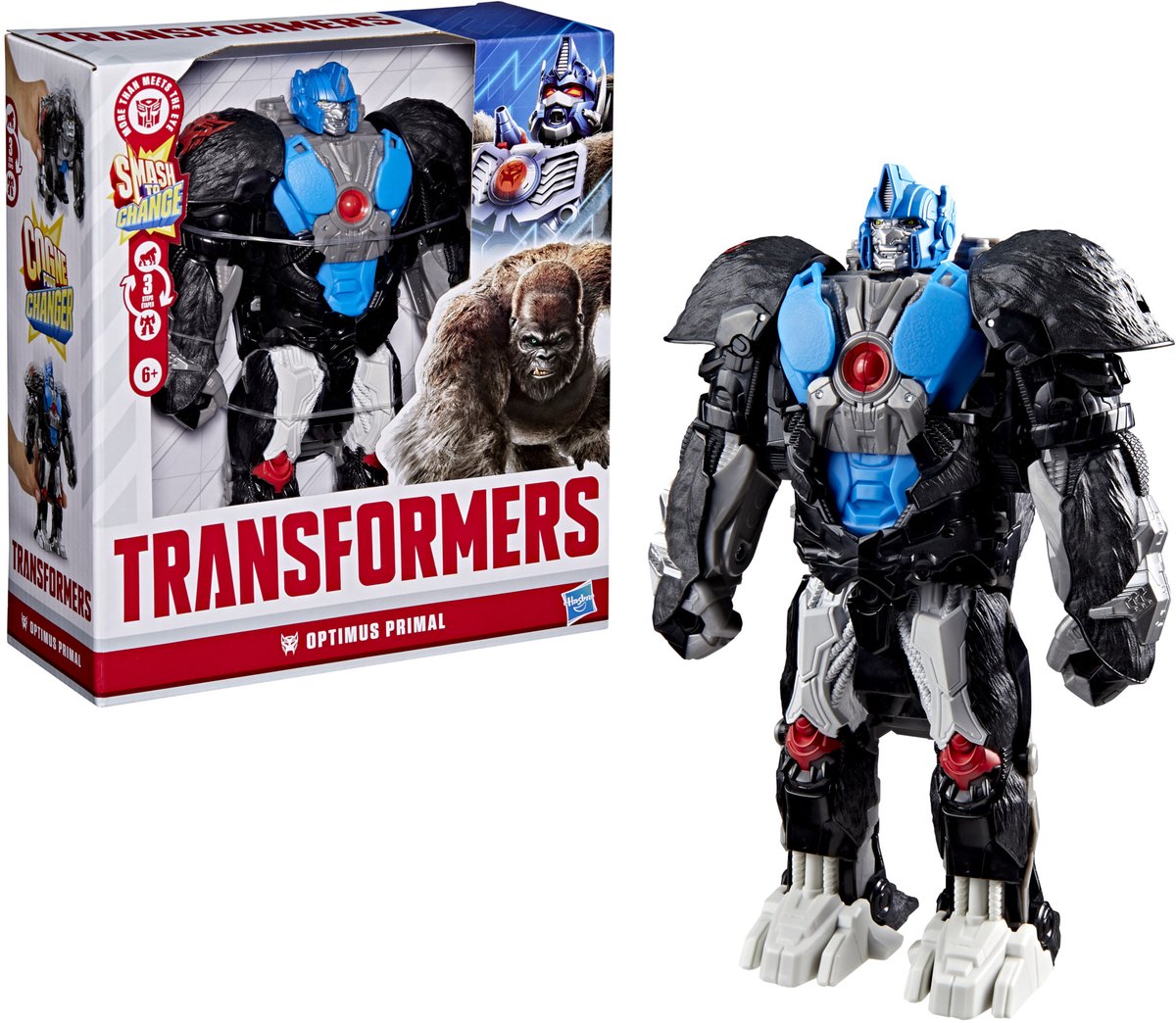 Transformers smash changers optimus primal - actiefiguur