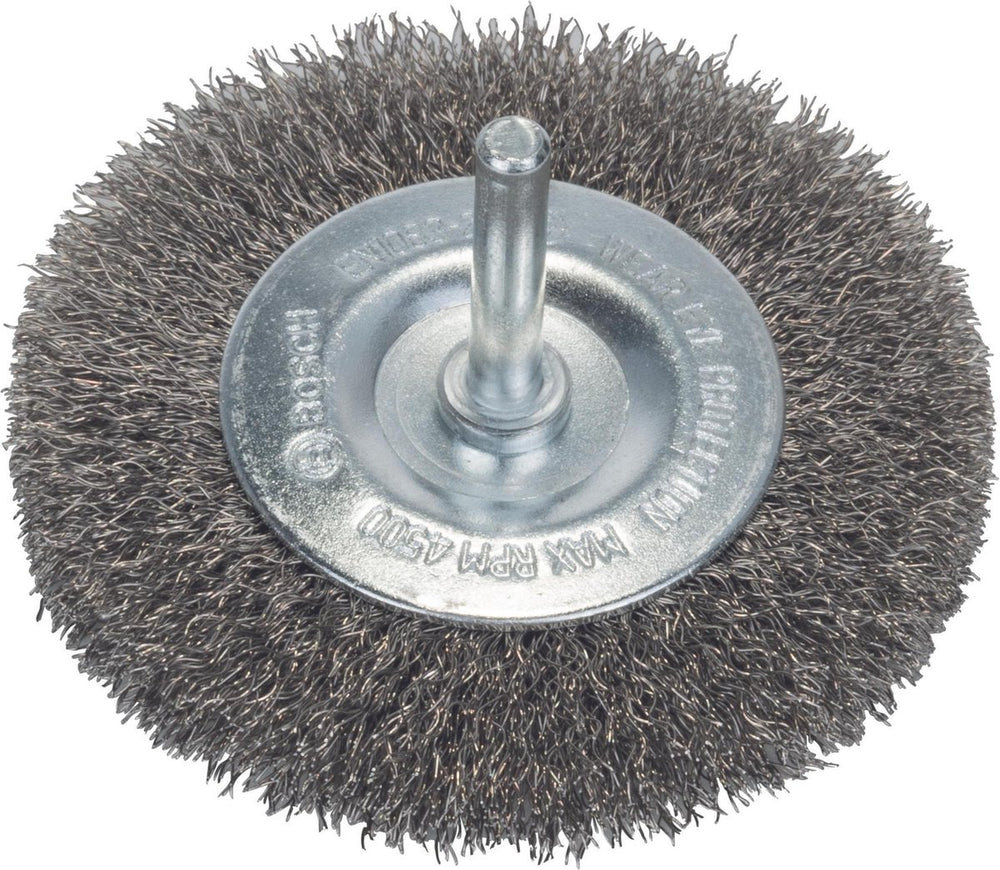 Bosch 6mm schijfborstel 80 gegolfd 0.2 inox