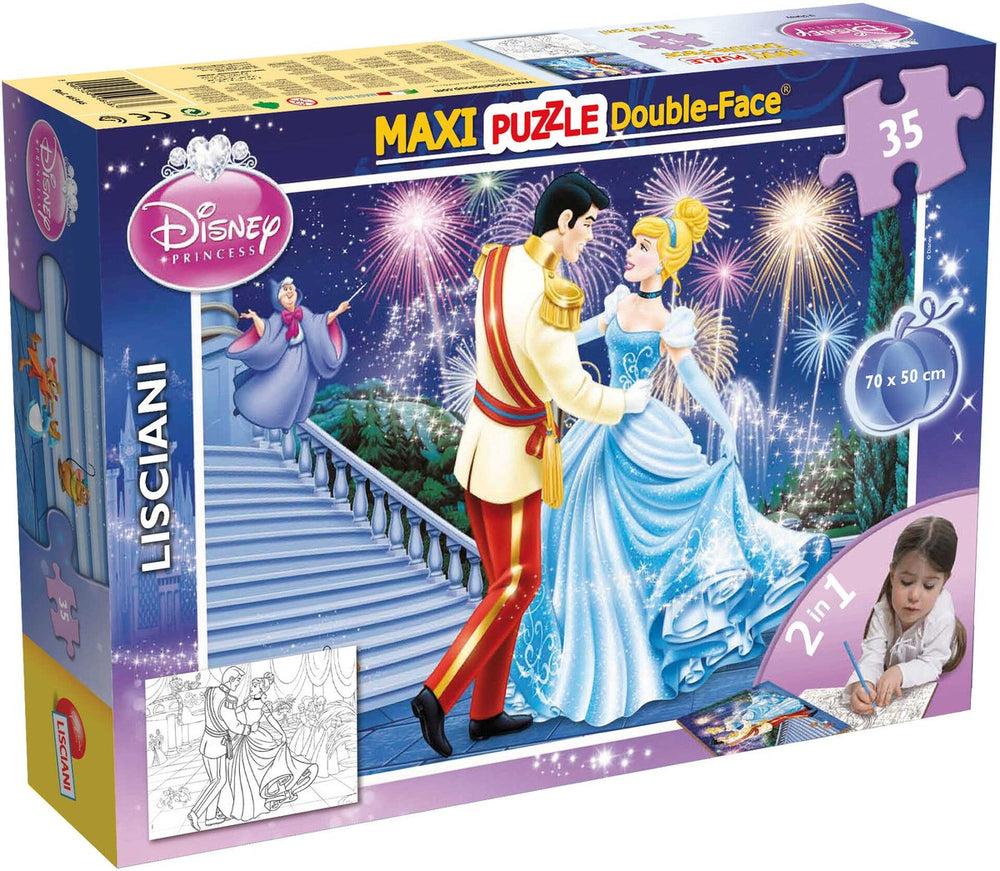 Lisciani disney puzzle df maxi floor 35 cinderella