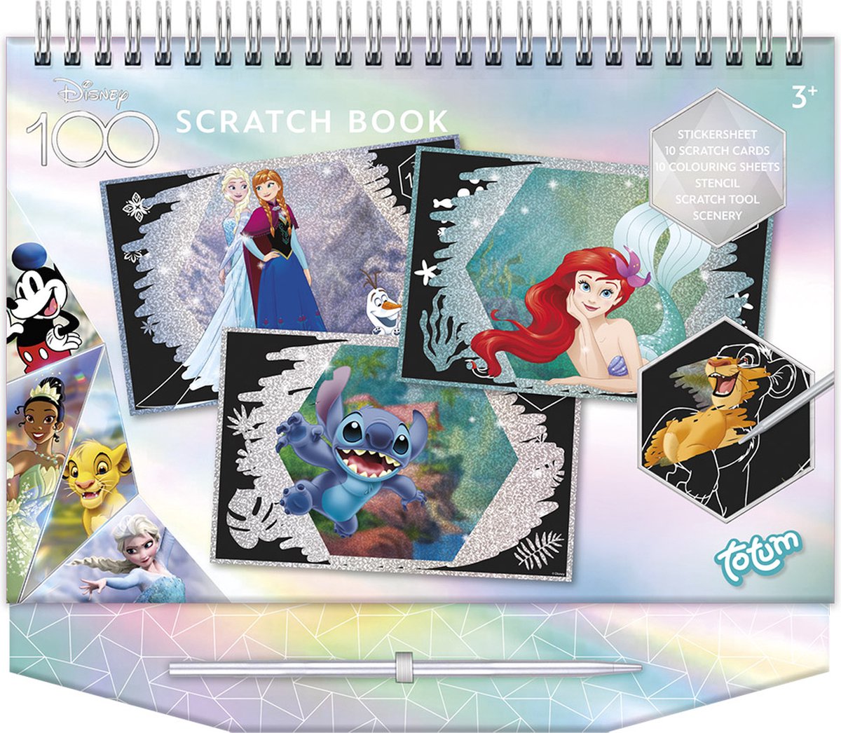 Totum Disney 100 - Krasboek