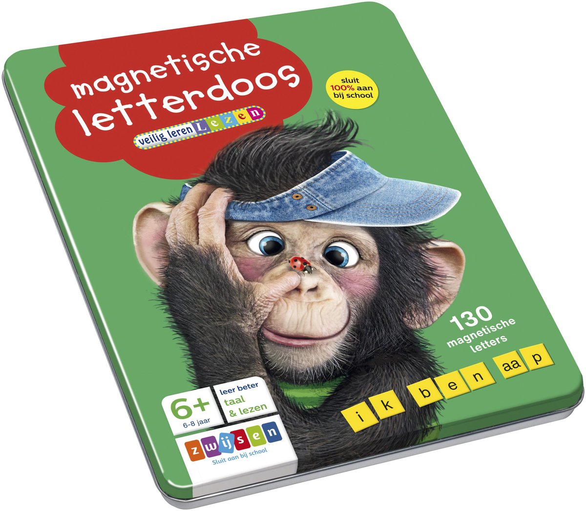 Zwijsen veilig leren lezen edutainment - magnetische letterdoos veilig leren lezen