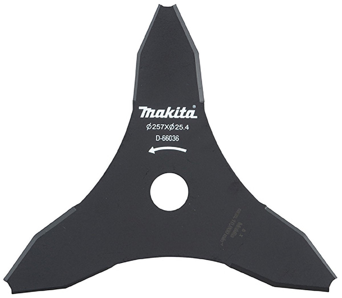 Makita bosmaaier 257 x 25,4 mm voor zeisen en bosmaaiers ( d-66036 )