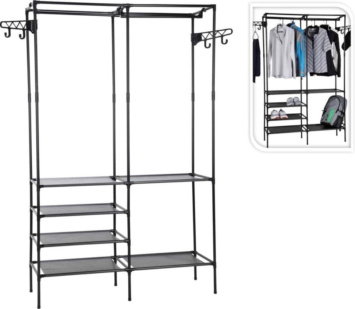 Merkloos sans marque kledingrek | kledingrek 108x36x170cm |
