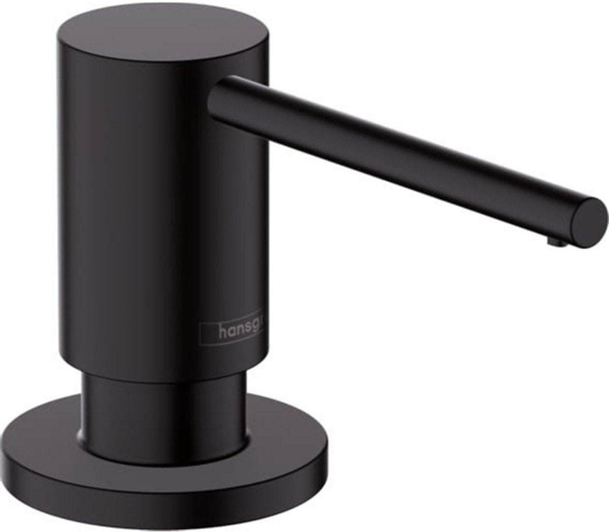 Hansgrohe a41 zeep- lotiondispenser mat zwart