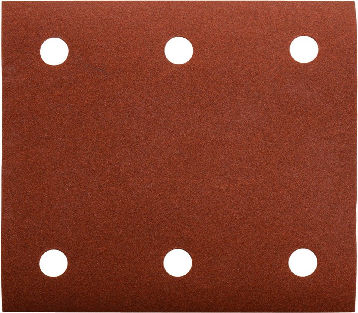 Makita p-33152 schuurvel red - vlak schuurvel - delta schuurvel - velcro - klittenband - k240 - 114 x 102mm (10stuks)