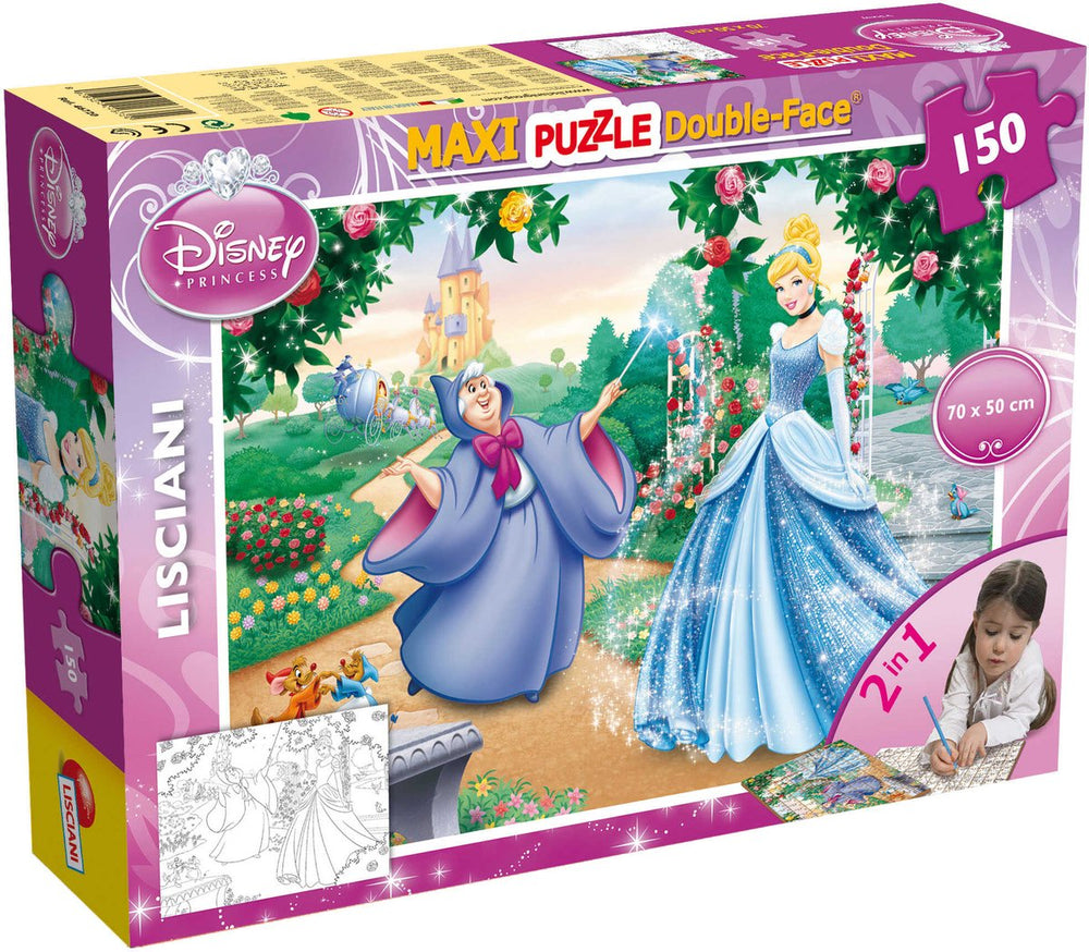 Lisciani disney puzzle df maxi floor 150 cinderella