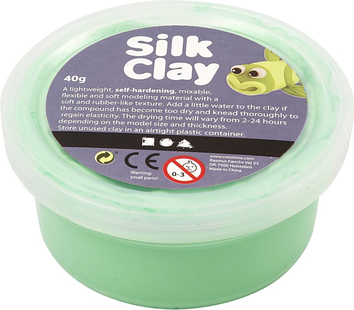 Zijdeklei - Lichtgroen, 40gr.