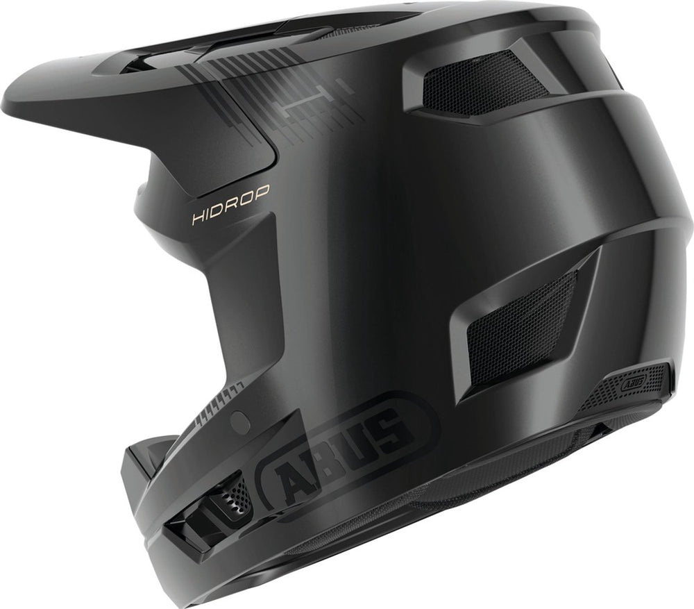 Abus fietshelm hidrop shiny black xl - 61-62 cm - zwart - geschikt voor gebruik op mountainbikes - 1040 g