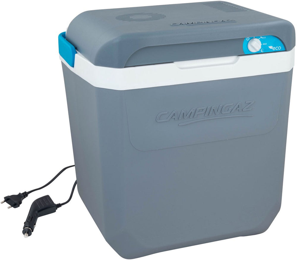Campingaz powerbox plus thermo-elektrische koelbox - 12v 230v - 28l - grijs