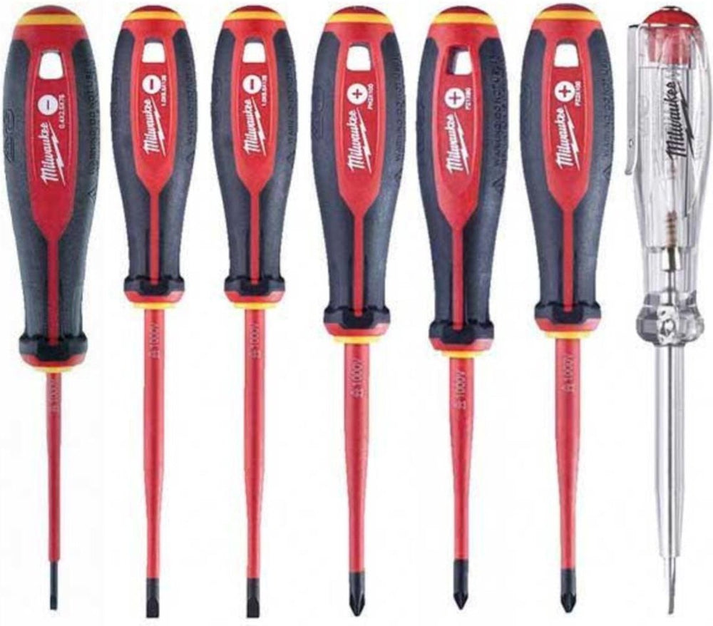 Milwaukee tri-lobe vde schroevendraaier pz set - 7-delig - 4932478738
