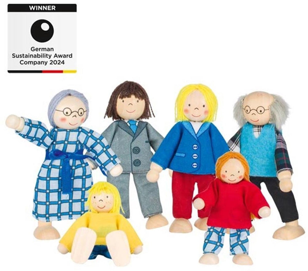 Goki poppenhuis city-familie