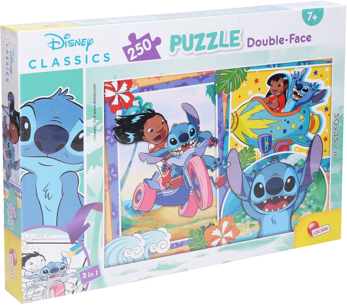 Lisciani disney puzzle df m-plus 250 lilo stitch