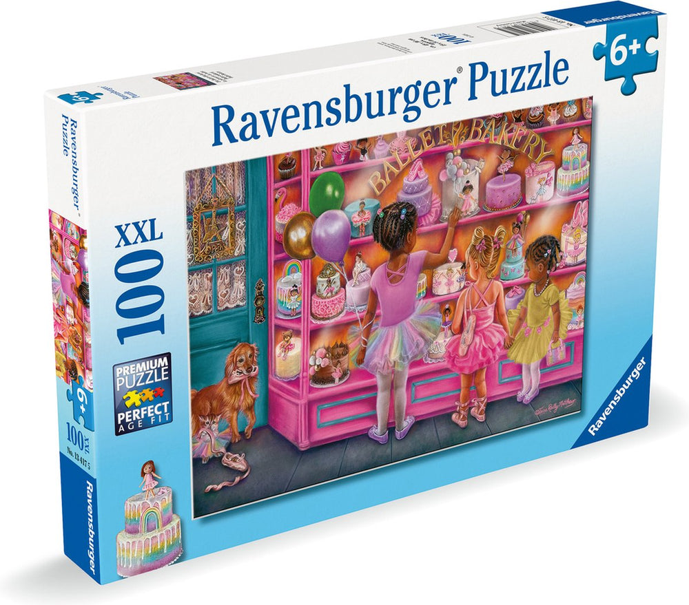 Ravensburger jigsaw puzzle ballet bakery - jigsaw puzzle - 100 xxl pieces