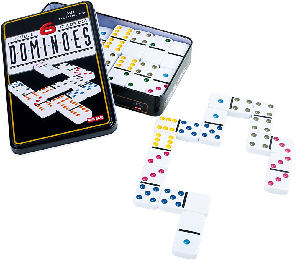 Small foot - domino game 6 colours