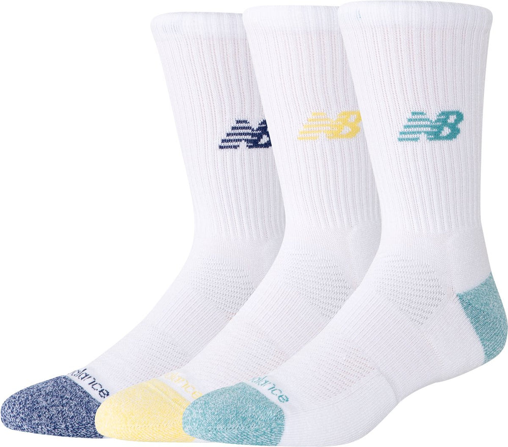 New balance active crew socks 3 pack unisex sportsokken - assorted colors