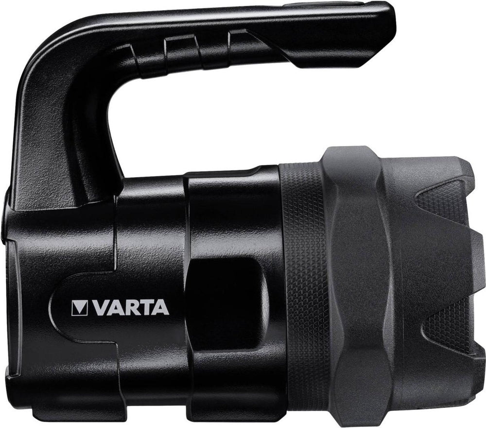 Varta indestructible bl20 pro zaklamp - 400 lumen - 400 meter lichtbereik - inclusief 6x aa batterijen - ip54 spatwaterdicht - valbestendig tot 4 meter