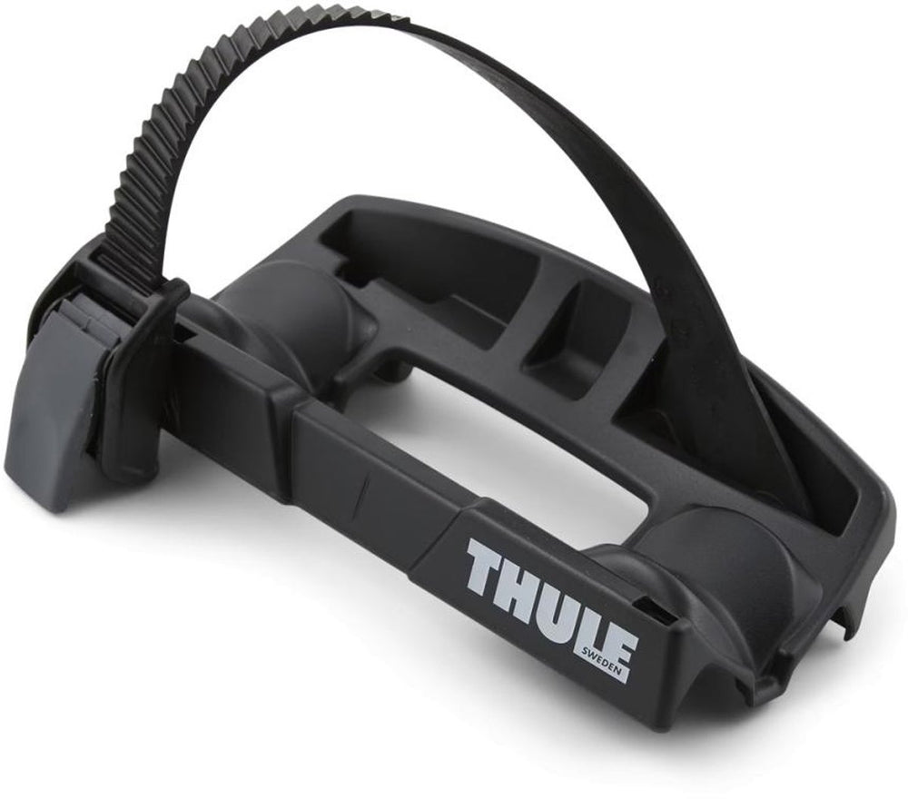 Thule velotrack wheelholder left with logo